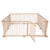 Baby Toddler Deluxe Kids Wooden Large Play pen 8 Panel