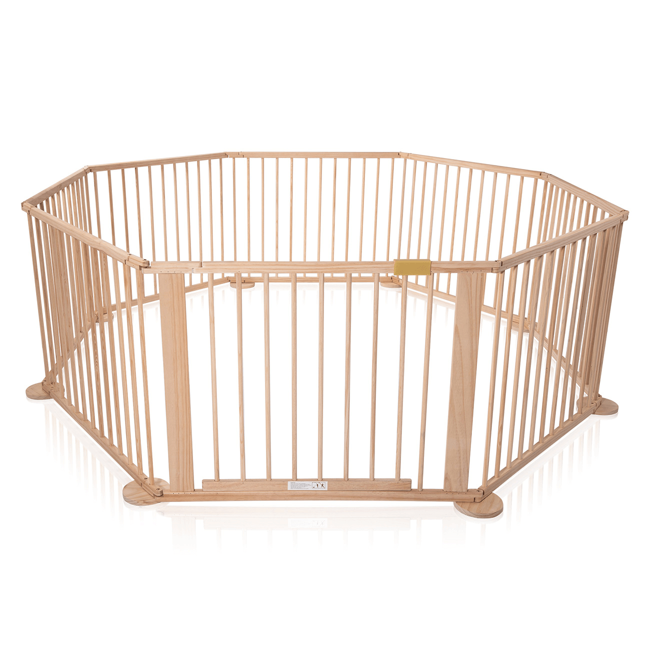 Baby Toddler Deluxe Kids Wooden Large Play pen 8 Panel