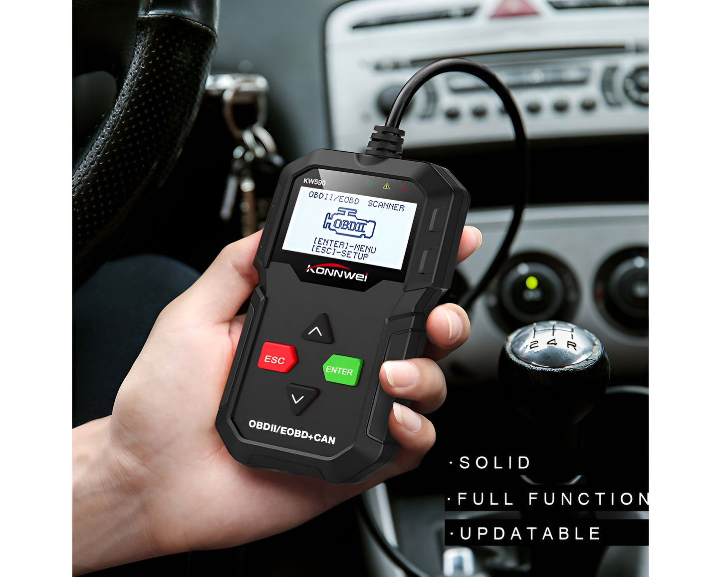 Obd2 Scanner KONNWEI KW590 Obd2 Scanner Automotive Diagnostic Tool
