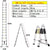 5m Multipurpose Telescopic Foldable Ladder
