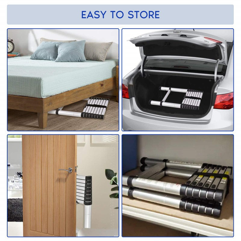 2.6M Telescopic Foldable Ladder