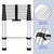 2.6M Telescopic Foldable Ladder