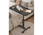 Portable Overbed Table Adjustable Rolling Laptop Desk