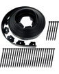 2PCS 10M No-Dig Lawn Edging Border – Easy Installation Flexible Garden Edging with 30 Ground Pegs