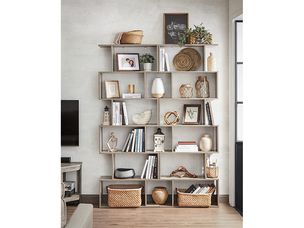 Bookshelf Bookcase Free Standing Cabinet