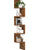 VASAGLE Floating Corner Shelf - 5-Tier 126cm High