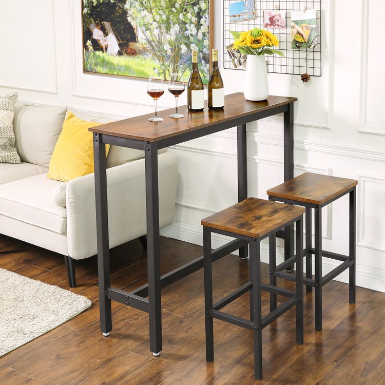 Bar Table, Kitchen Dining Table,  High Pub Table - VASAGLE