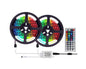 LED Strip Lights Kit – 32.8Ft RGB Color Changing Light Strip with Remote, Controller Box, and Support Clips for Bedroom, Room, Kitchen, Home, and Party Decoration