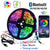 Bluetooth LED Strip Lights, ALED LIGHT 15M Waterproof RGB
