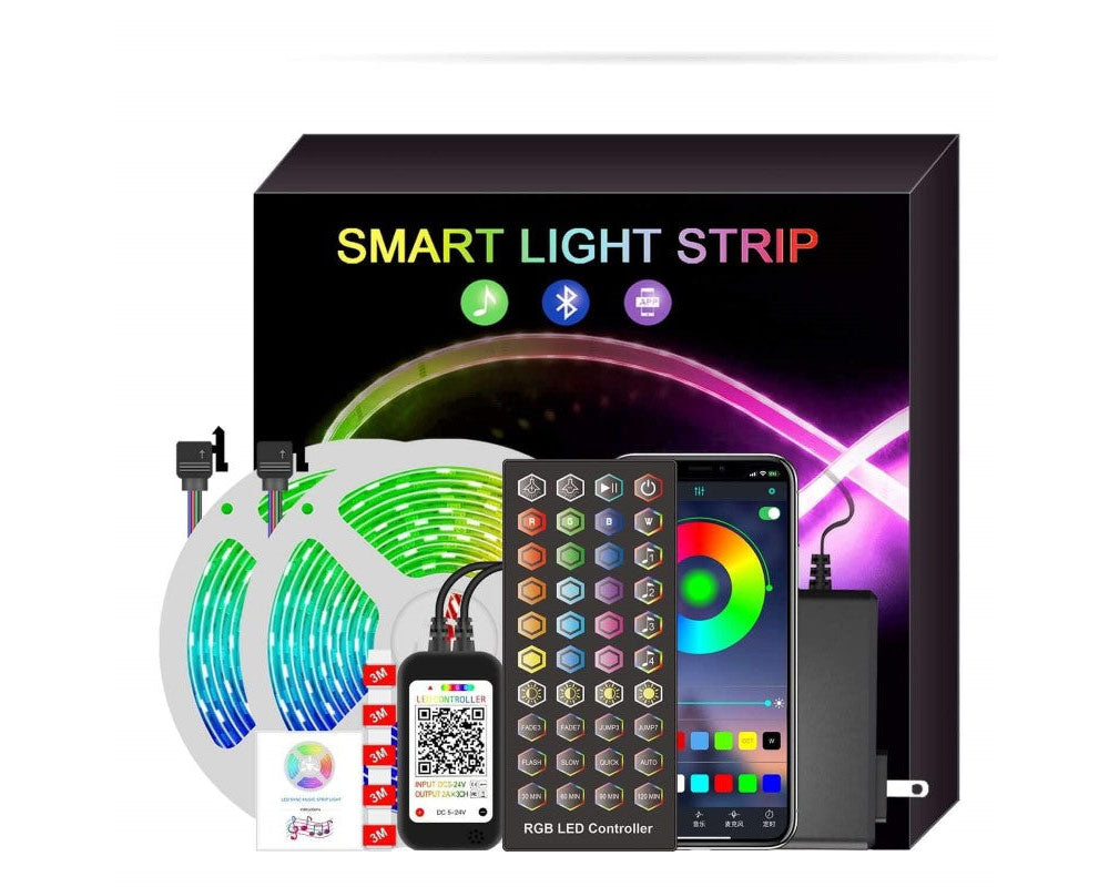 LED Strip Lights 20M 5050RGB 24key Remote