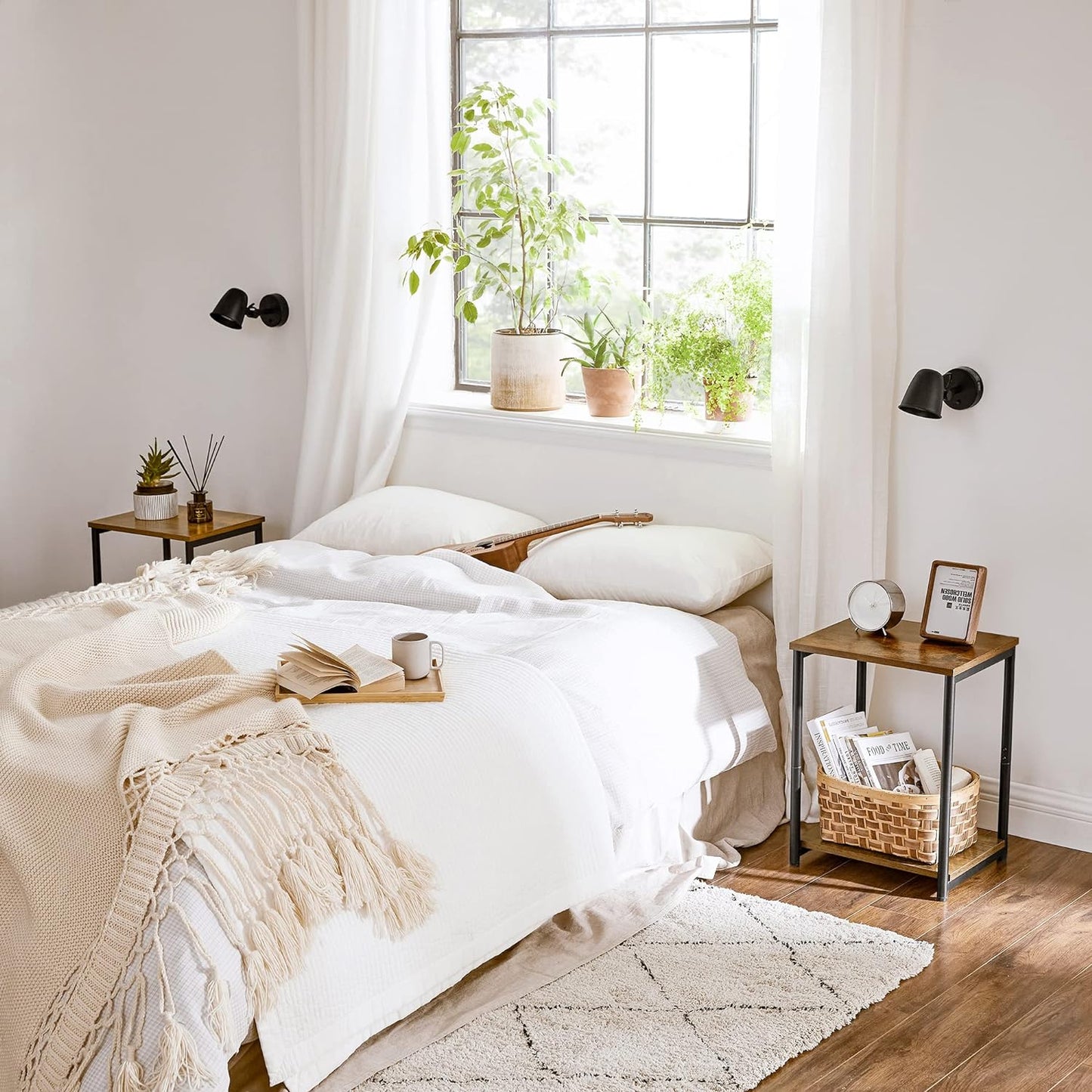 Bedside Table Small End Table, Bedroom, Office Table