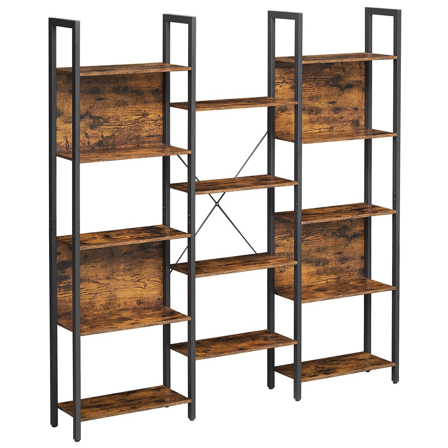 Bookshelf Bookcase with Storage Shelves