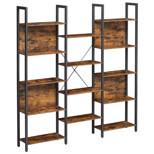 Bookshelf Bookcase with Storage Shelves
