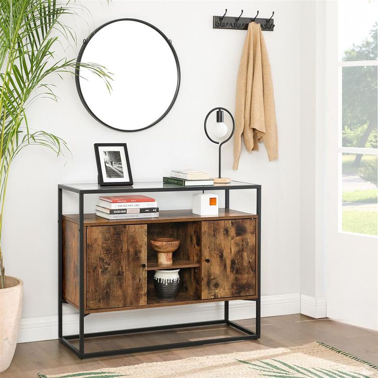 Side Cabinet Storage Cabinet Console Table