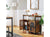 VASAGLE Side Table Buffet Cabinet