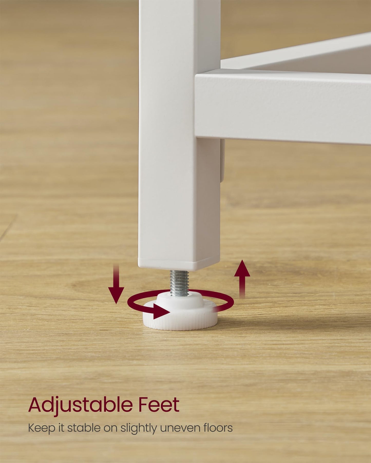 VASAGLE Computer Desk - Compact Modern Desk for Home Office, Study, and Bedroom