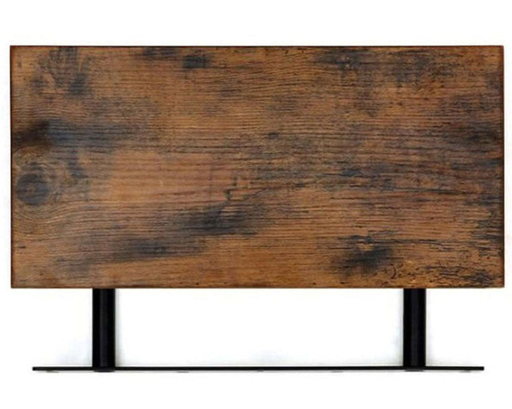 VASAGLE Rustic Brown Floating Shelf - 38MM Wall Mounted Shelf for Photos, Decorations, and More