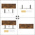 Vasagle 80cm Floating Shelf, Wall Shelf