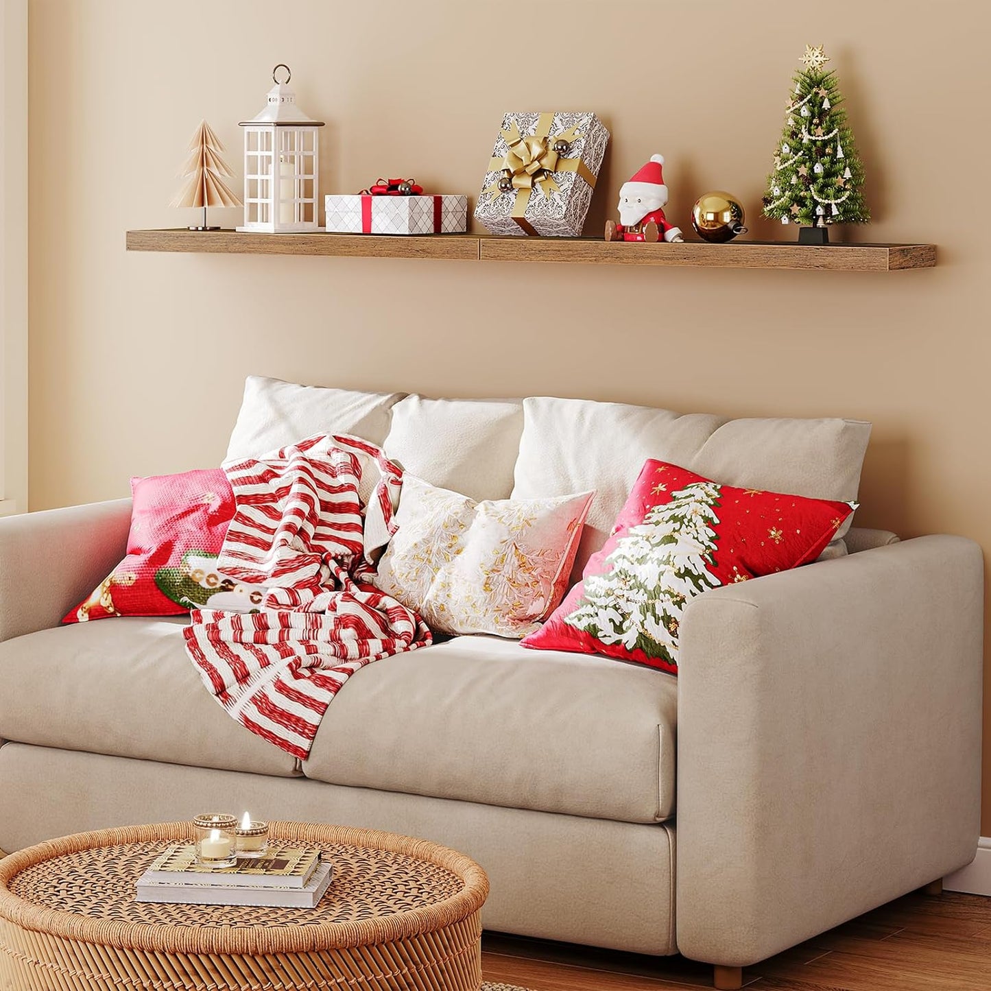 Vasagle 80cm Floating Shelf, Wall Shelf