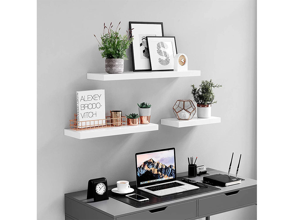VASAGLE Floating Wall Shelf for Books