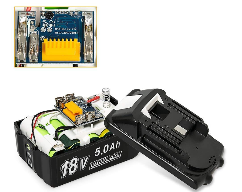 Replacement Makita 18v 5.0AH Battery + Charger