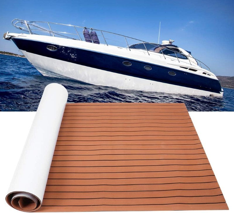 Marine Carpet Teak Boat Flooring Mat EVA