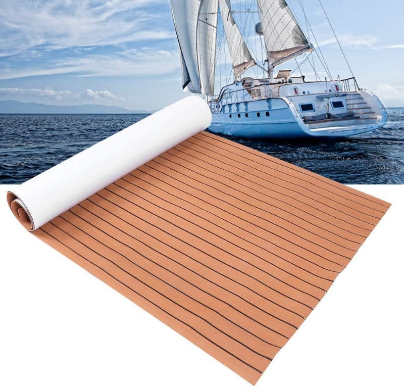 Marine Carpet Teak Boat Flooring Mat EVA