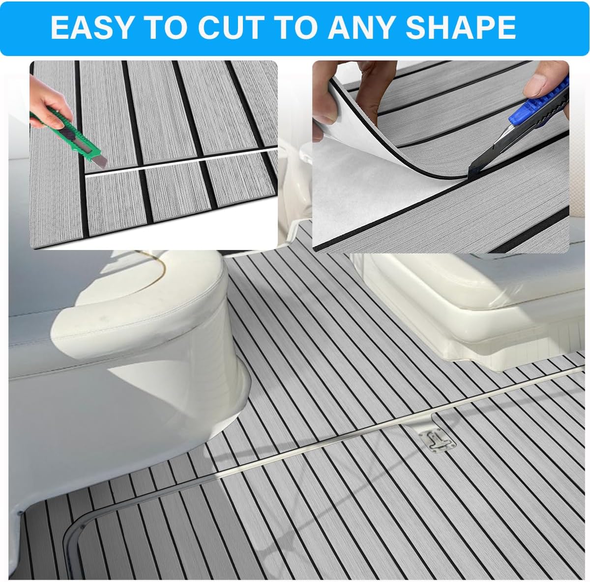 Boat Flooring  Mat, Marine Carpet Teak Boat Flooring Mat