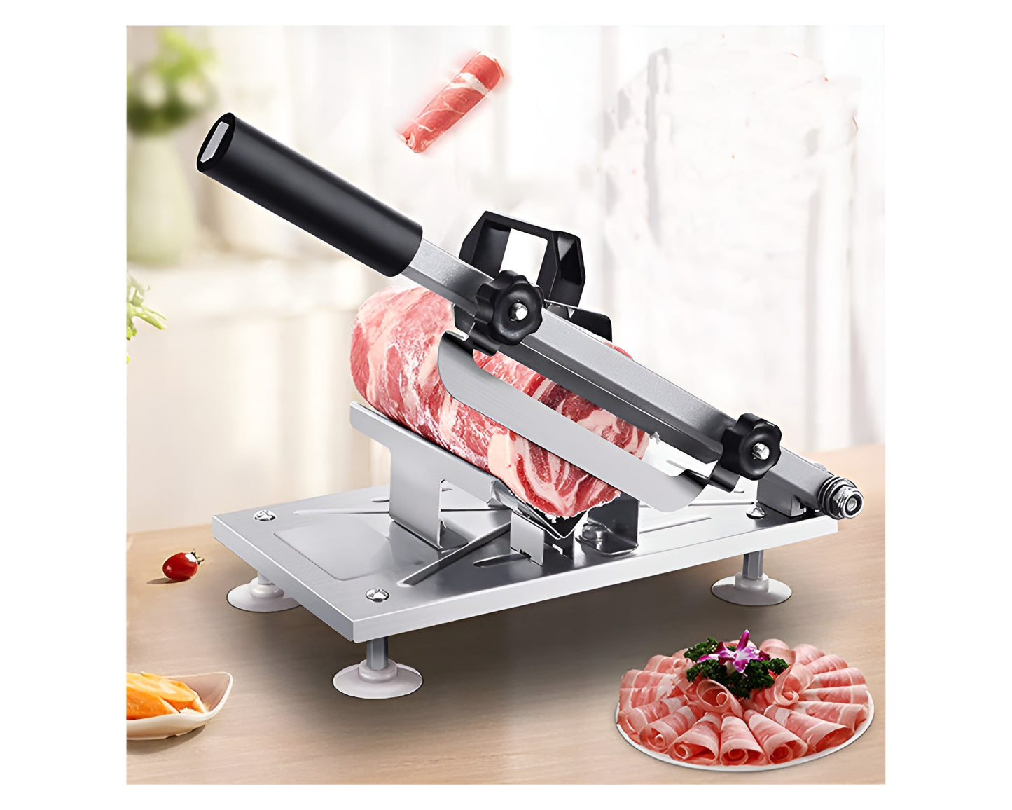 Frozen Meat Slicer, Stainless Meat Cutter
