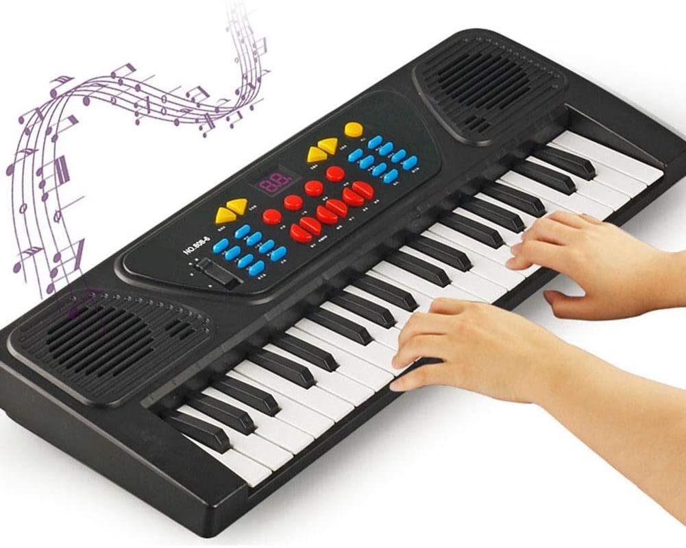Keyboard Piano Toy 37-Key USB Keyboard Piano with Microphone