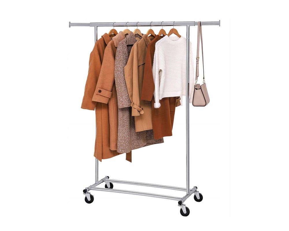 Mobile Clothing Organizer for Closet Storage Clothes Rack