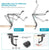 Microphone Boom Arm Studio Swivel