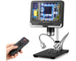 7 Inch 1080P LCD Screen Digital Microscope with 200X Magnification Zoom for Phone Repair