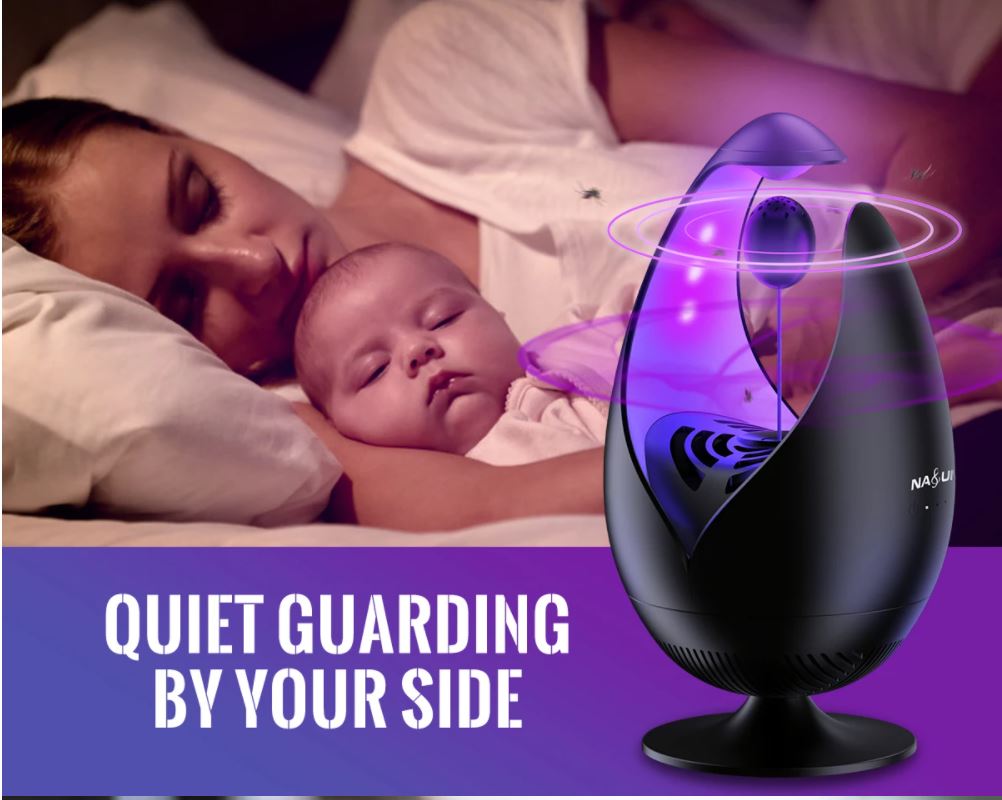 Mosquito Bug Zapper – Quiet Mosquito Bug Zapper for Indoor Use USB