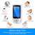 Dual Independent Channels TENS EMS Unit for Pain Relief, TENS Unit Muscle Stimulator with 24 Modes 20 Levels Intensity, Electric Pulse Massager TENS Massager with Pads, Storage Bag