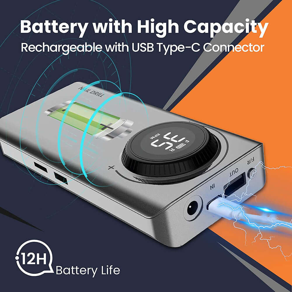 Electric Nail Drill Kit