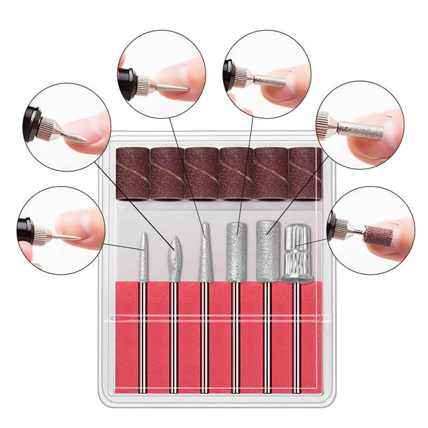 Electric Nail Drill Machine Nail File Drill Set for Acrylic Nails Gel Nail Glazing Nail Drill Nail Art Polisher