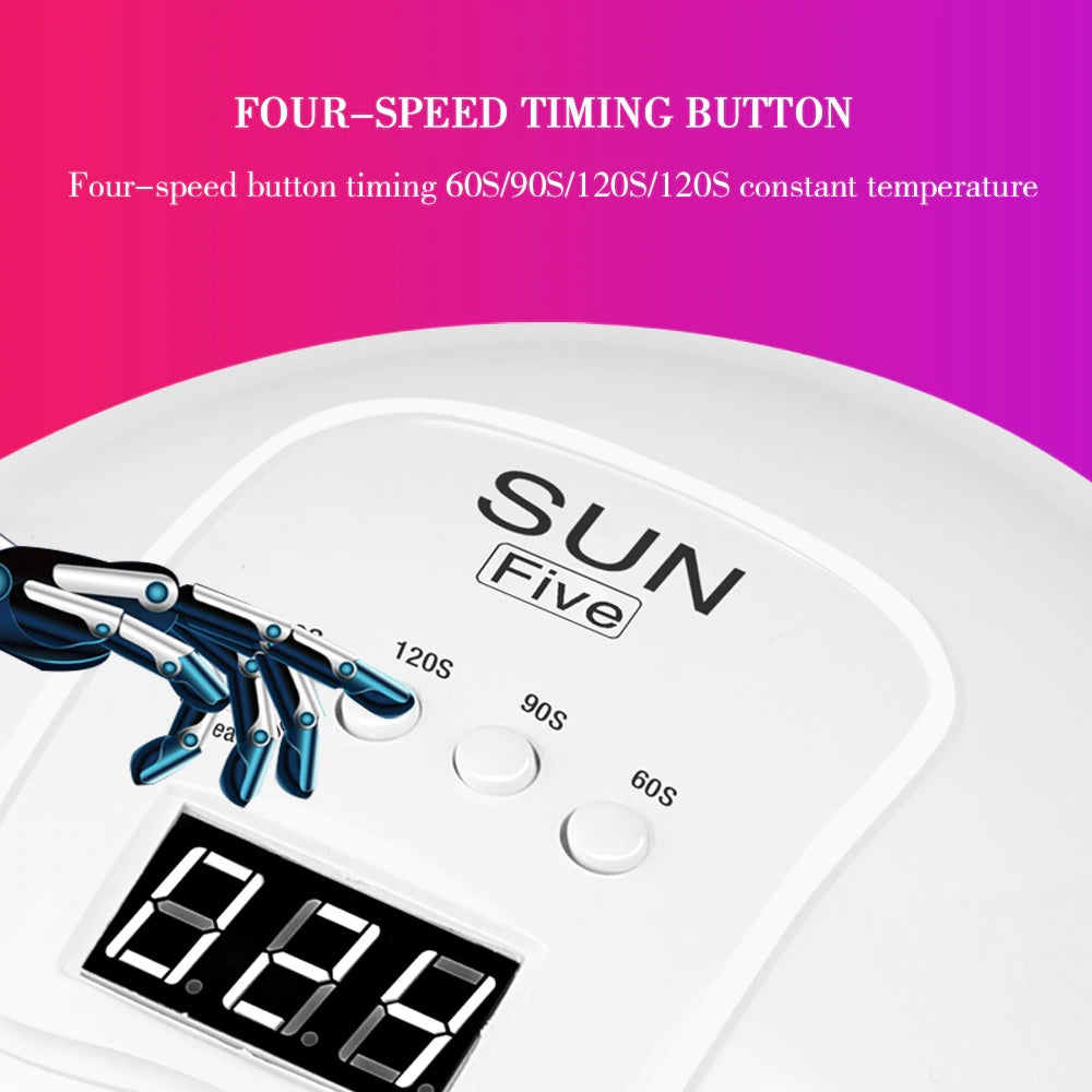 48W Nail Dryer Fast Drying Gel Nail Dryer