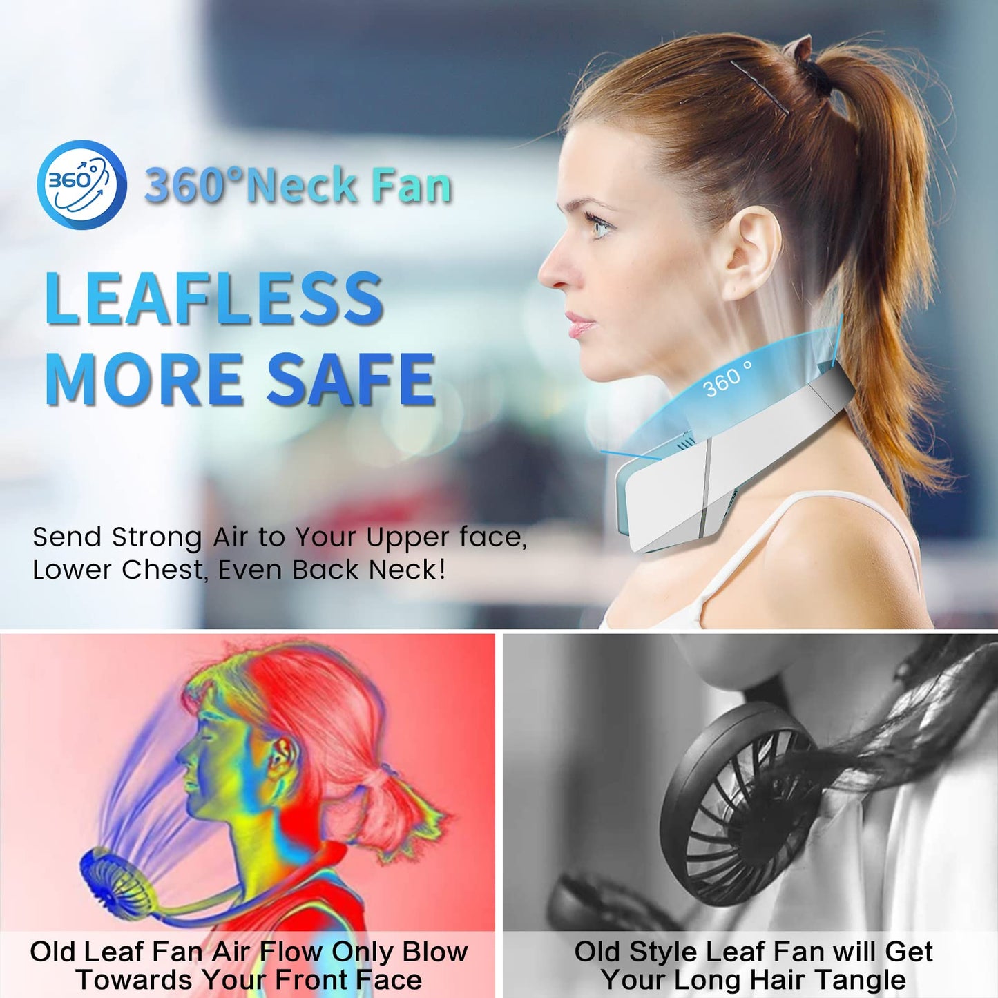 Portable Neck Fan