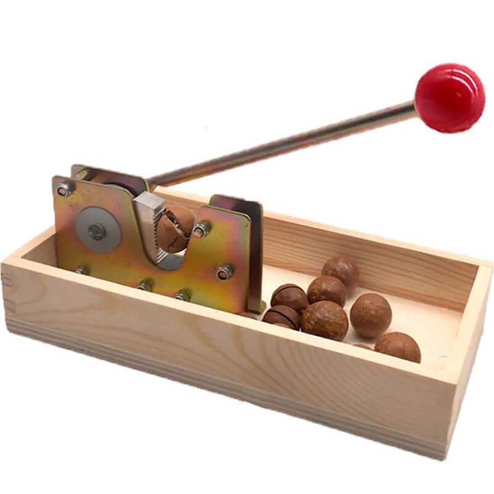 Manual Nutcracker Nut Peeling Machine Heavy Duty Nut Tongs Pecan Nut Cracker Opener Walnuts Tool for Walnuts Chestnuts Pecans Hazelnuts Almonds, Best Gifts