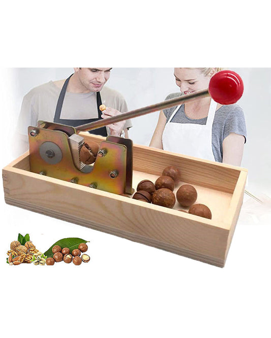 Manual Nutcracker Nut Peeling Machine Heavy Duty Nut Tongs Pecan Nut Cracker Opener Walnuts Tool for Walnuts Chestnuts Pecans Hazelnuts Almonds, Best Gifts