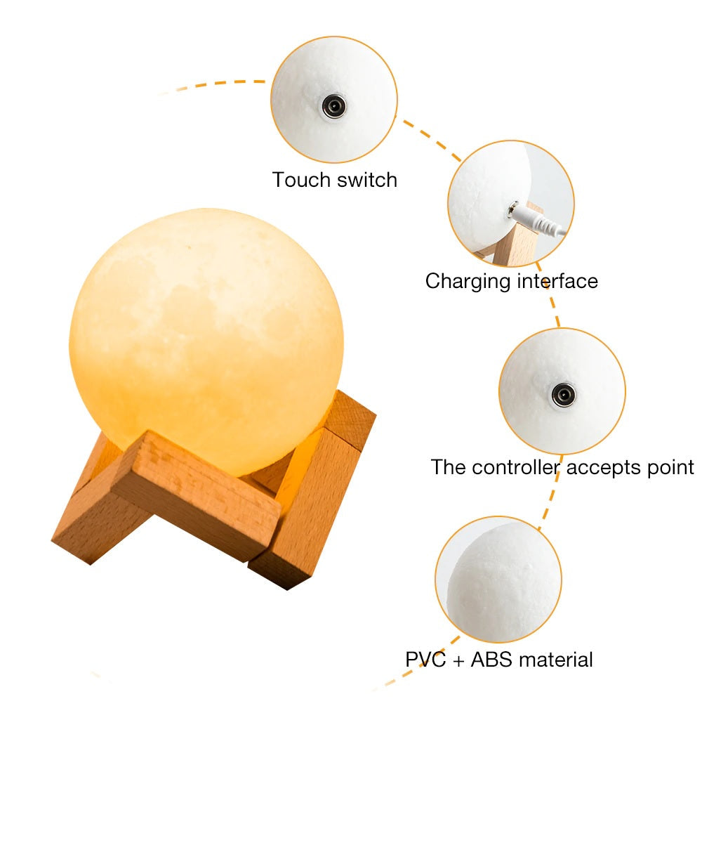 Moon Lamp Night Light