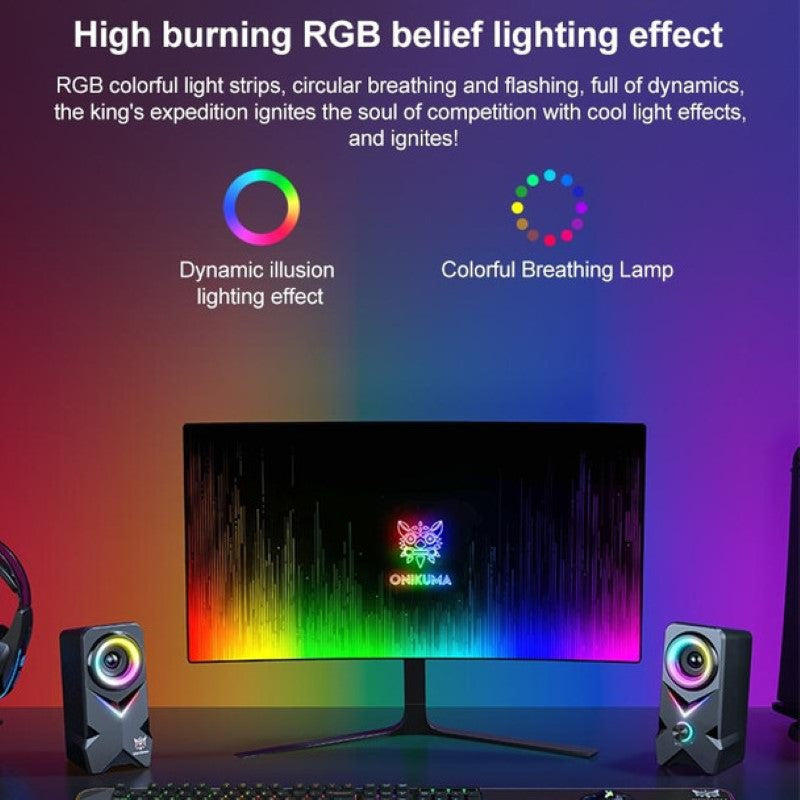 Portable RGB Bluetooth Speaker