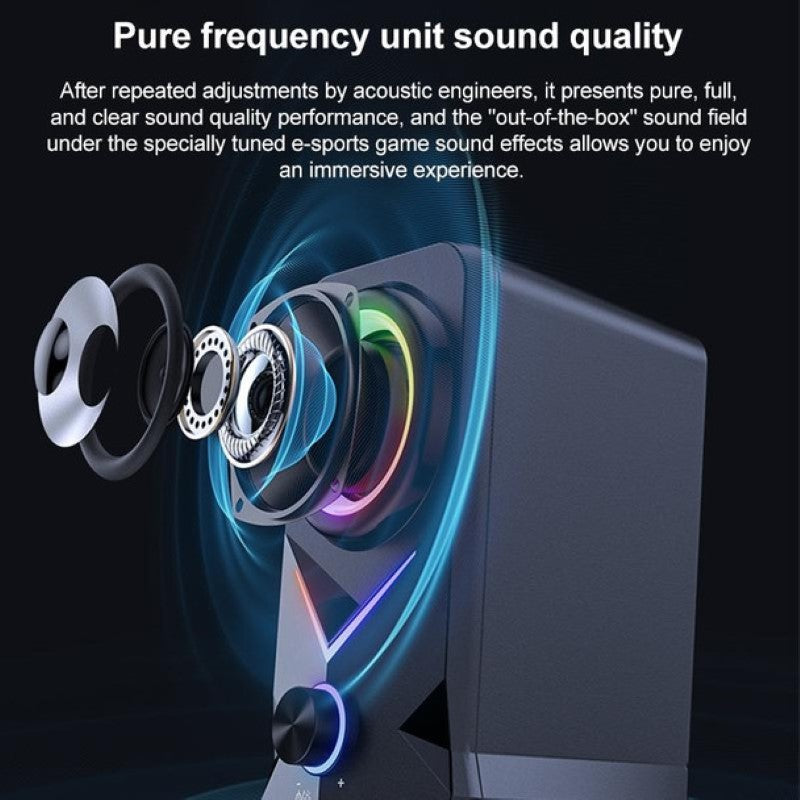 Portable RGB Bluetooth Speaker