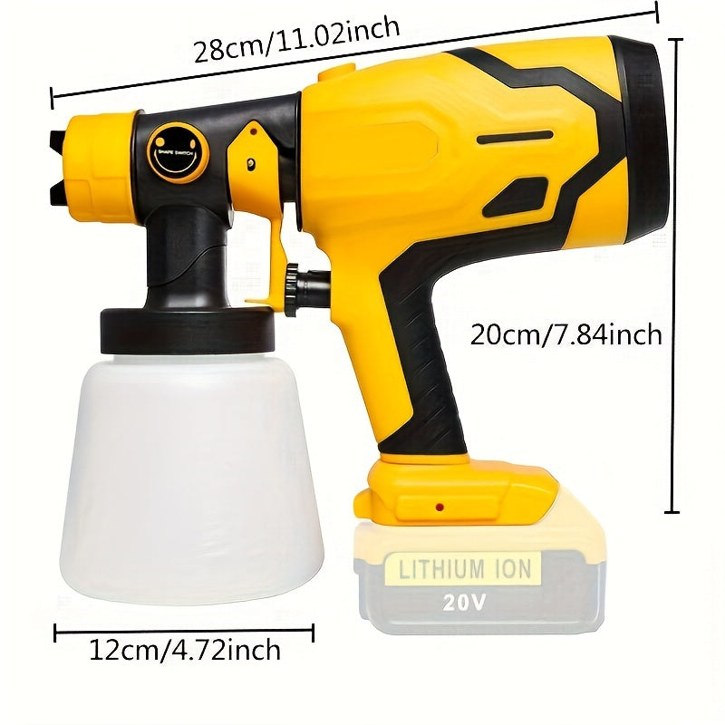 Cordless Paint Sprayer Gun