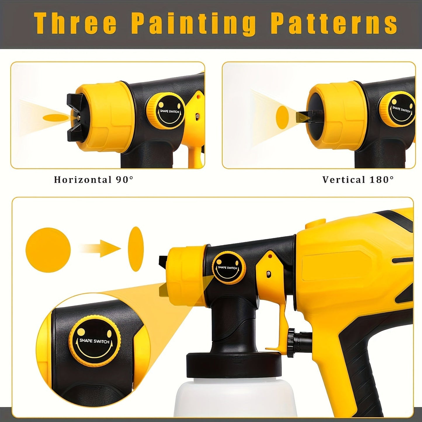 Cordless Paint Sprayer Gun