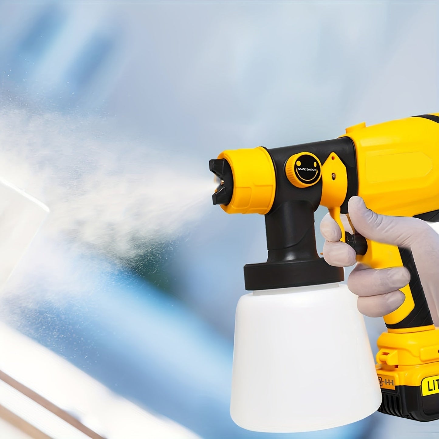 Cordless Paint Sprayer Gun