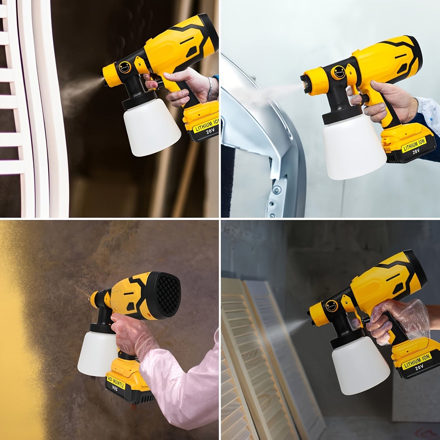 Cordless Paint Sprayer Gun