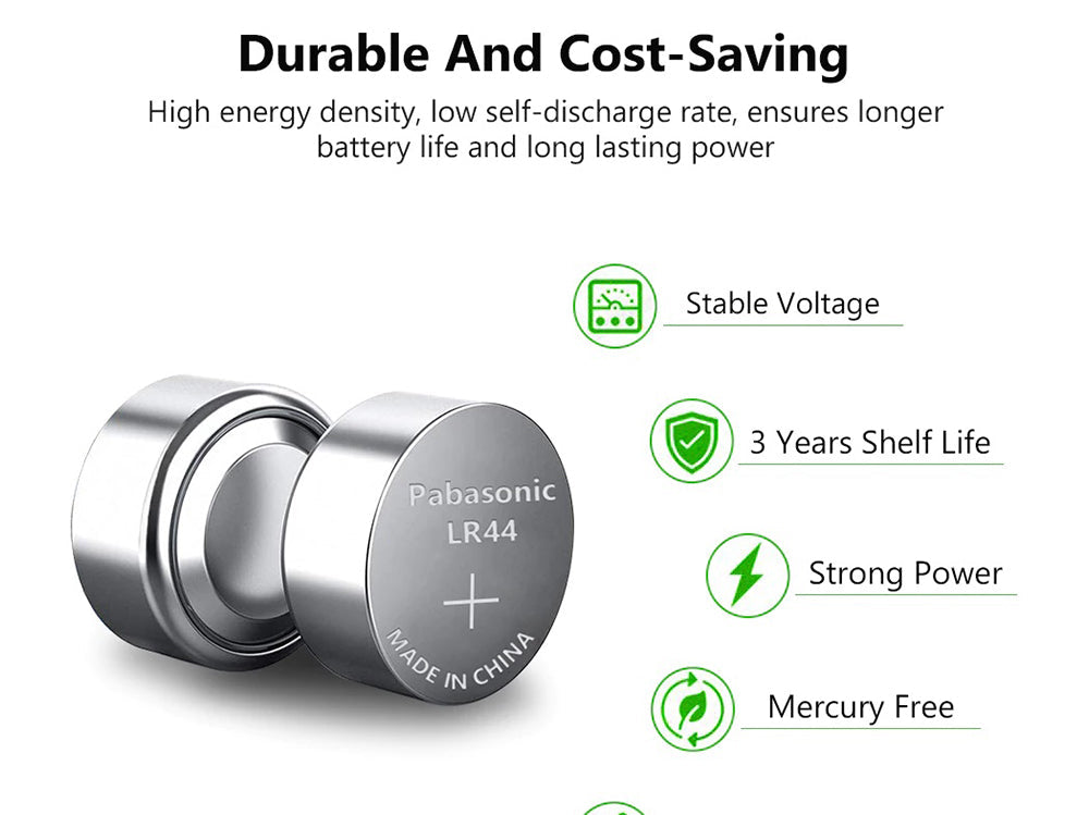 Panasonic LR44 / A76 Watch Batteries