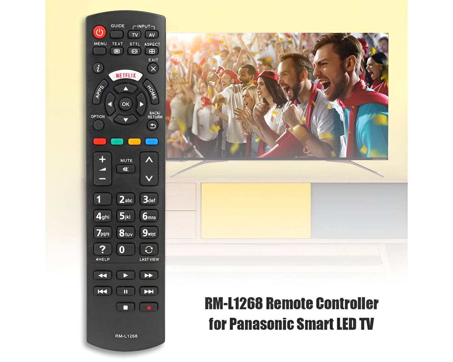 Panasonic TV Remote Effortless Control Panasonic TV Remote with Universal Smart TV Remote for Panasonic N2Qayb 00100 N2QAYB